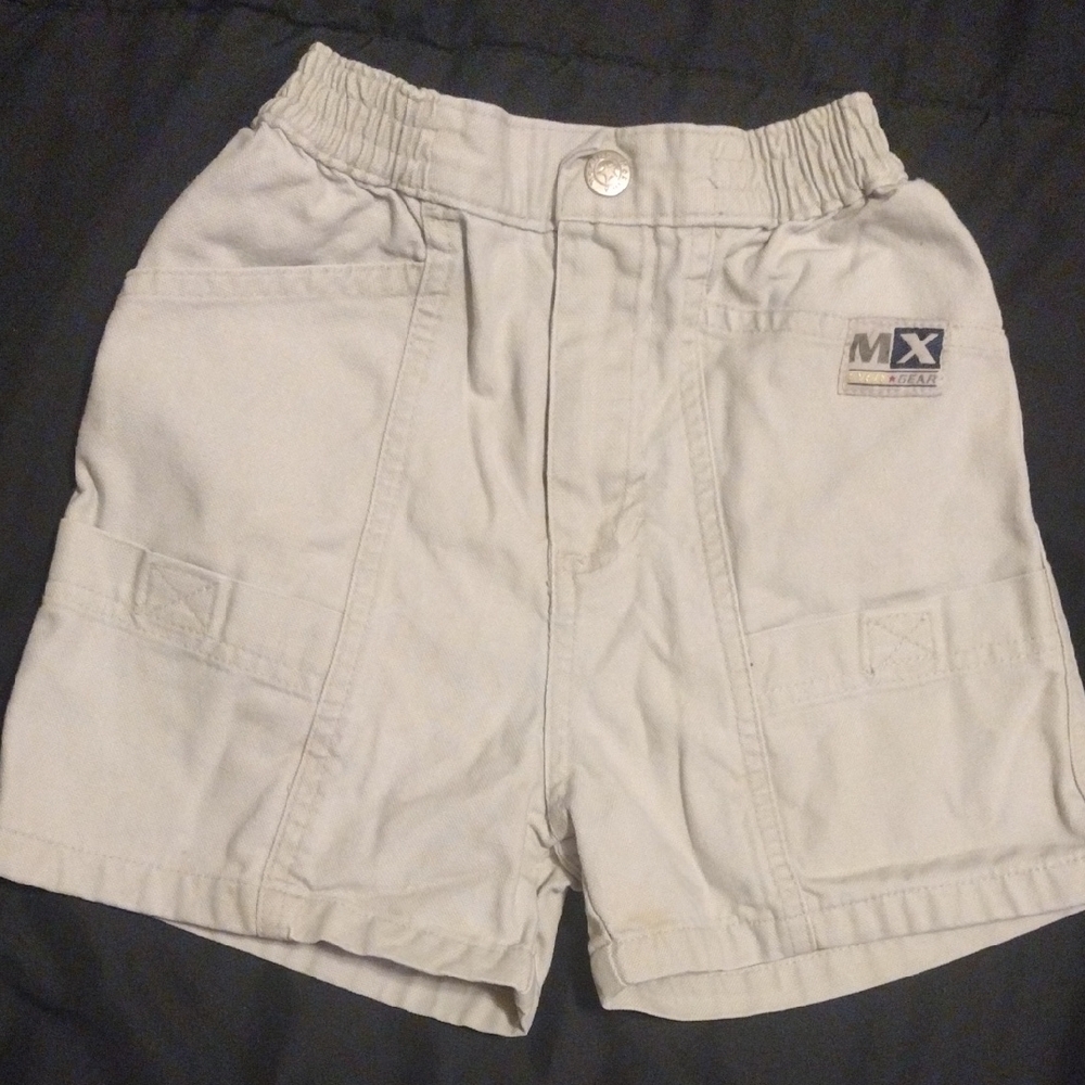 MX Beige Boy's Cargo Shorts